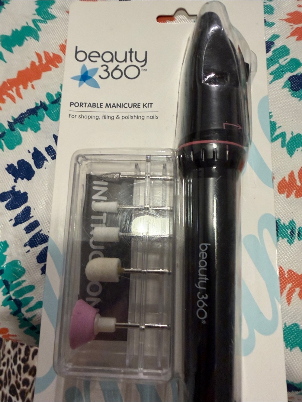 New unopened Portable Manicure Kit - Black